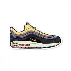 Nike Air Max - Sean Wotherspoon Vinil 5x8 cm  Corte Total Tinta Eco Solvente @brushsneakers