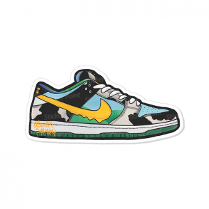 Nike SB Ben & Jerrys Chunky Dunky Vinil 5x8 cm  Corte Total Tinta Eco Solvente @brushsneakers