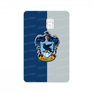 Ravenclaw Vinil 5,4 x 8,6 cm  Laminado Tinta Eco Solvente Adesivo para Cartão de Crédito
